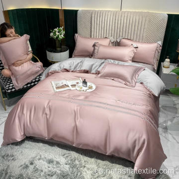 Juegos de cama de tencel de lujo doublelyer